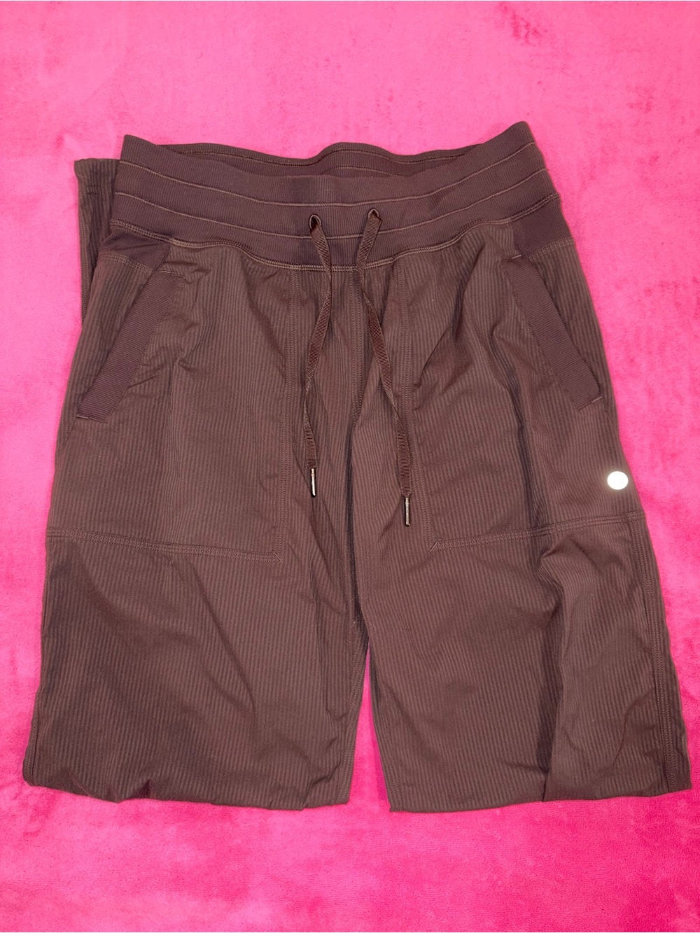 Lululemon Chocolate Brown Straight Leg Joggers AKA “Dance Studio Mid-Rise Pant”
